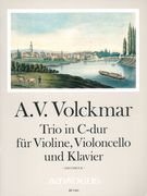 Trio In C-Dur : Für Violine, Violoncello Und Klavier / Edited By Yvonne Morgan.