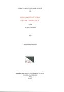 Opera Theoretica, Vol. 2a : Proportione Musices / edited by Albert Seay.