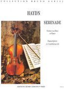 Serenade : For Violin (Or Flute) and Piano / transcribed by J. F. Gonzales.