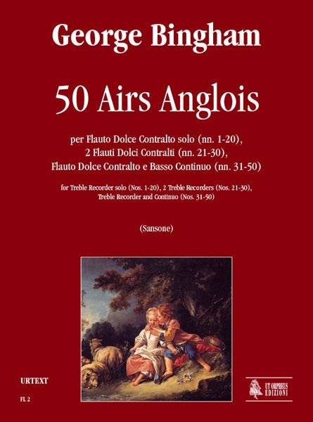 50 Airs Anglois : For Recorder / Edited By Nicola Sansone.