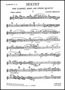 Sextet, Op. 47 : For Clarinet, Horn and String Quartet.