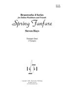 Spring Fanfare : For Trumpet Duet.