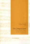 Tre Composizioni Su Testi Di Tradizione Populare : Per Coro Di Voci Bianche E Pianforte.