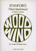 Three Intermezzi, Op. 13 : For Clarinet and Piano.