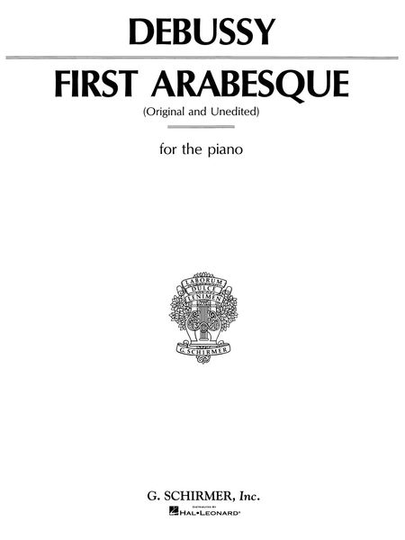 Arabesque No. 1 : For Piano Solo.