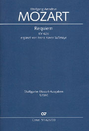 Requiem, K. 626 / edited by Ulrich Leisinger.