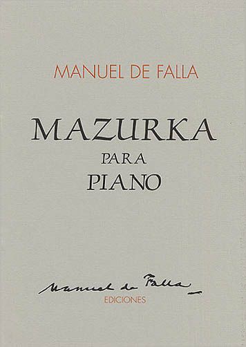 Mazurka For Piano In C Minor / Ed. By Antonio Gallego.