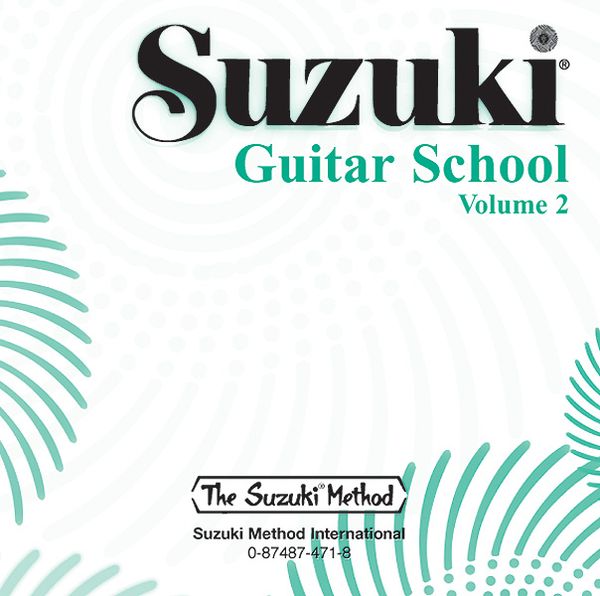 Suzuki Guitar School, Vol. 2 : CD.