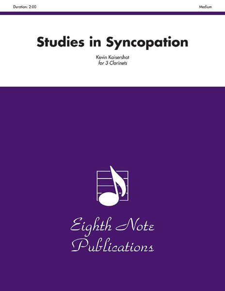 Studies In Syncopation : For Three Clarinets.