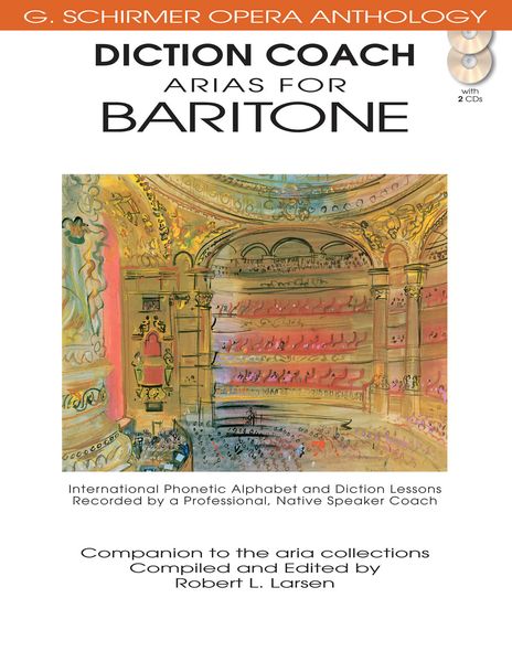 Diction Coach : Arias For Baritone.