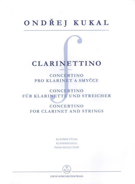 Clarinettino : Concertino For Clarinet And Strings (1990) / Reduction For Clarinet And Piano.