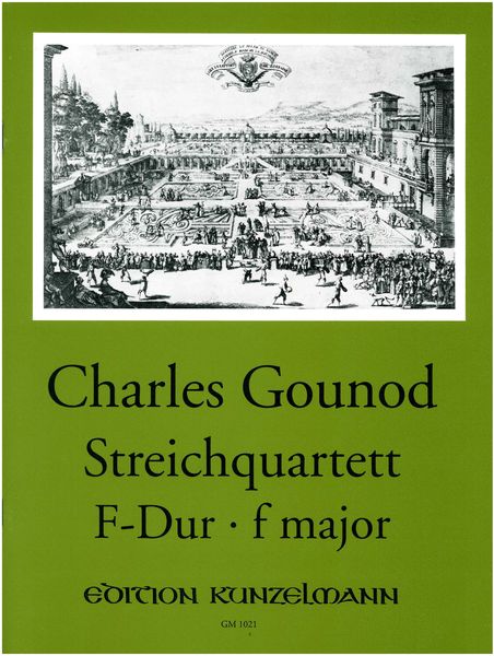 String Quartet In F Major / edited by L. J. Drop and I. A. von Wijk.