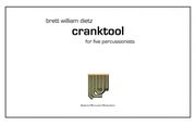 Cranktool : For Five Percussionists.