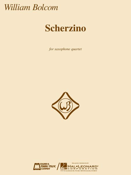 Scherzino : For Saxophone Quartet (2004).