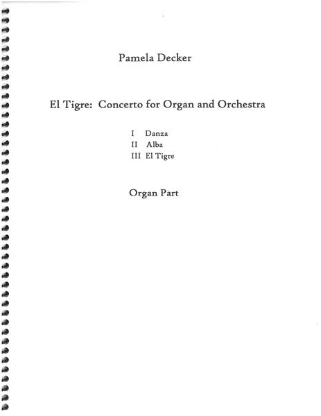 Tigre : For Organ (2007).