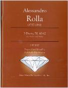 78 Violin-Viola Duets, Bi. 33-110 : Vol. 3 (Bi.40-42) / edited by Kenneth Martinson.