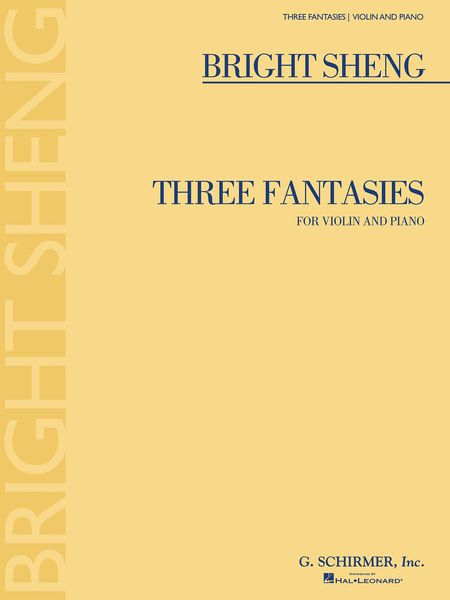 Three Fantasies : For Violin and Piano.