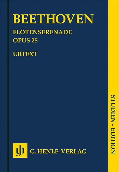 Flötenserenade, Op. 25 / edited by Egon Voss.