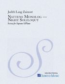 Nattens Monolog - Night Soliloquy : Scena For Soprano And Piano.