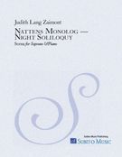 Nattens Monolog - Night Soliloquy : Scena For Soprano And Piano.