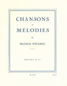 Chansons Et Melodies Recueil.