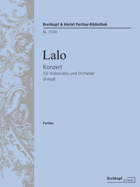 Konzert D-Moll : Für Violoncello Und Orchester / Edited By Peter Jost.