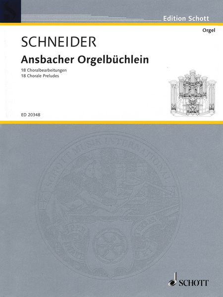 Ansbacher Orgelbüchlein : 18 Choral Preludes.