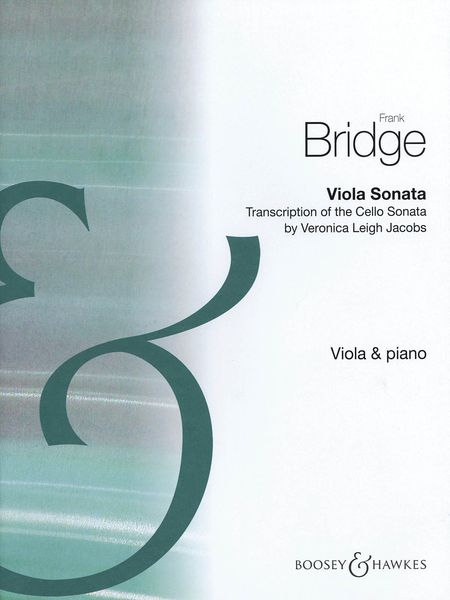 Viola Sonata : Transcription Of The Cello Sonata By Veronica Leigh Jacobs.