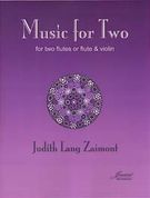 Music For Two : For Two Flutes Or Flute And Violin (1971).