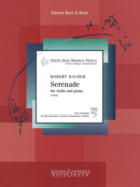Serenade : For Violin And Piano (1942) / Edited By David Bloch.