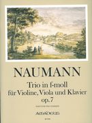 Trio In F-Moll, Op. 7 : Für Violine, Viola und Klavier / edited by by Bernhard Päuler.