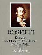 Konzert Nr. 2 In D-Dur : Für Oboe Und Orchester / Edited By Helmut Scheck.