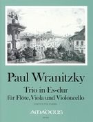 Trio In Es-Dur : Für Flöte, Viola Und Violoncello / Edited By Michael Jappe.