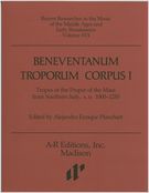 Beneventanum Troparum Corpus, I : Essays and Commentary.