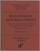 Beneventanum Troparum Corpus, II : Kyrie Music.