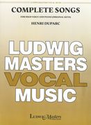 Complete Songs : For High Voice And Piano (Original Keys).