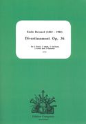 Divertissement, Op. 36 : For 2 Flutes, 2 Oboes, 2 Clarinets, 2 Horns and 2 Bassoons.