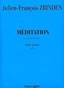 Méditation : Pour Piano.