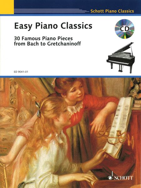 Easy Piano Classics : 30 Famous Pieces From Bach To Gretchaninoff / edited by Marianne Magolt.