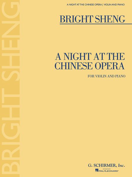 Night At The Chinese Opera : For Violin And Piano.