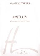 Emotion : Pour Saxophone Alto Mi Bemol Et Piano.