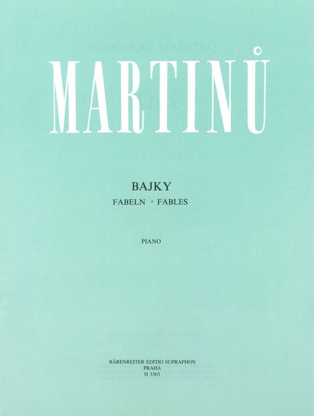 Fables : For Piano.