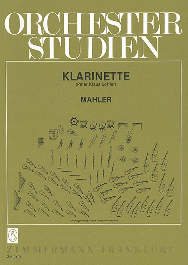 Orchesterstudien : For Clarinet / Ed. Loeffler.