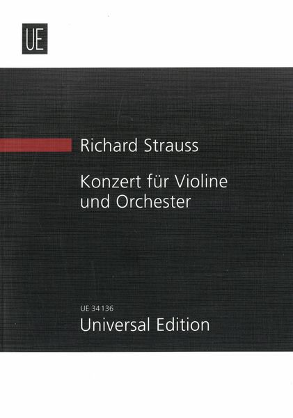 Konzert Für Violine und Orchester D-Moll, Op. 8 (1880, 1882).