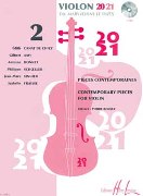 Violon 20-21, Vol. 2 : Pieces Contemporaines Pour Violon.