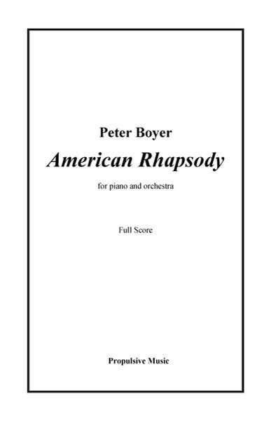American Rhapsody : For Piano And Orchestra.
