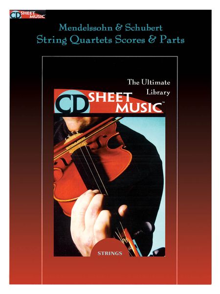 Mendelssohn And Schubert String Quartets : Score And Parts.