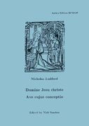 Domine Jesu Christe; Ave Cujus Conceptio / edited by Nick Sandon.