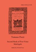 Second Book Of Five-Voice Madrigals / edited by Wilfred Foxe.