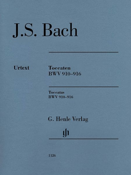 Toccatas, BWV 910-916 : For Piano / edited by Rudolf Steglich.